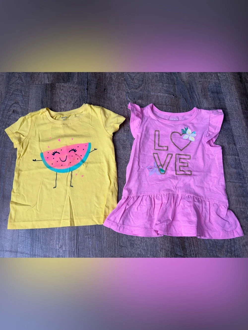 Girls Toddler T-Shirts Bundle Size 3T